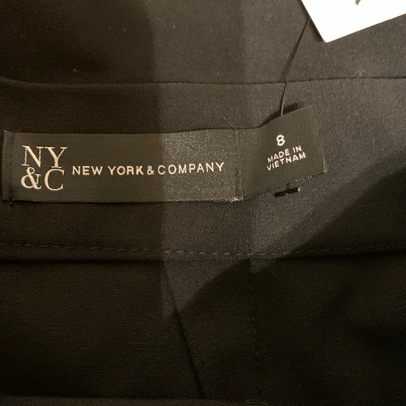 New York & Company Black BUTTON-FRONT PENCIL SKIRT - ESSENTIAL STRETCH M… - Picture 6 of 9